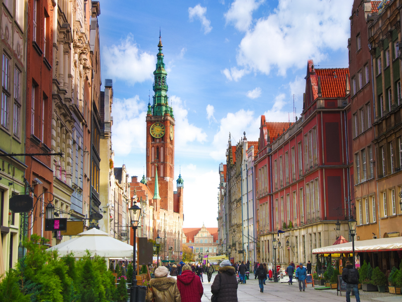 starówka w gdansku ulica długa Atrakcje Gdańsk dla rodzin