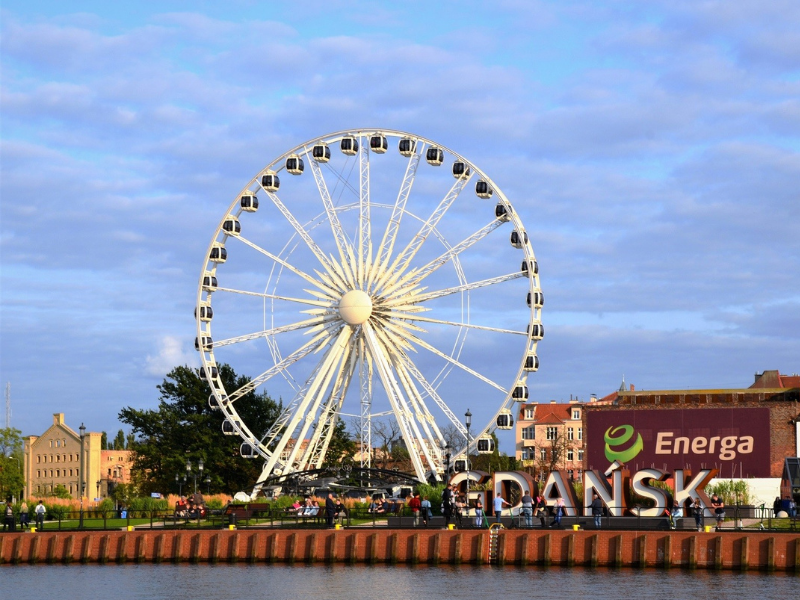 koło widokowe ambersky gdansk Atrakcje Gdańsk dla rodzin